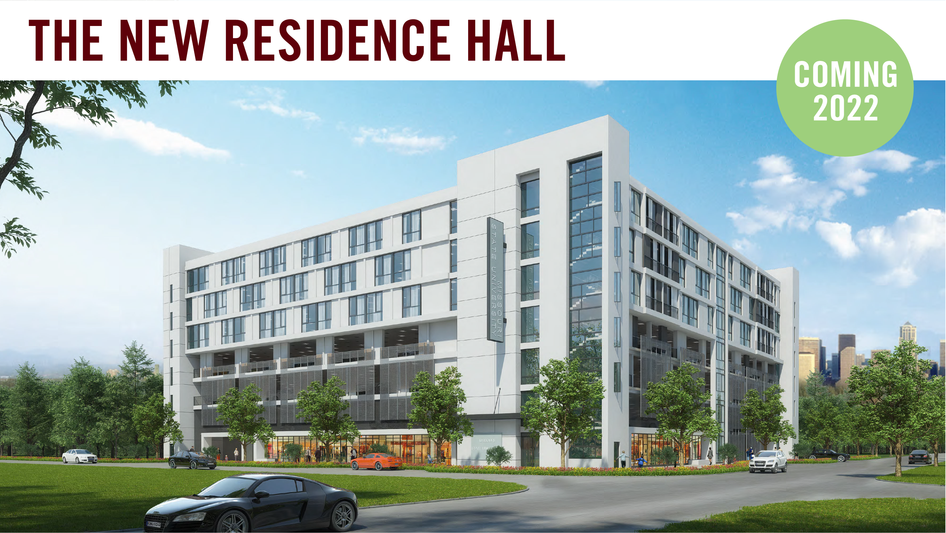 The New Residence Hall Rendering