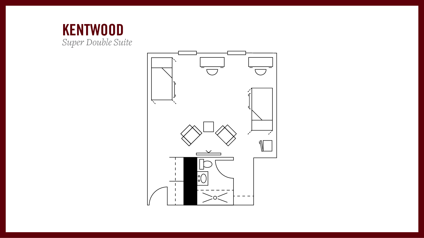 Kentwood Double Suite