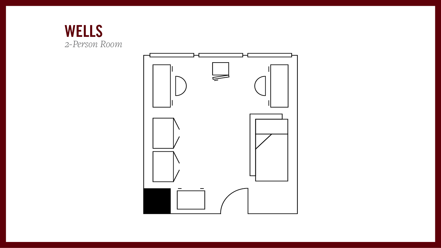 Wells 2-person Suite