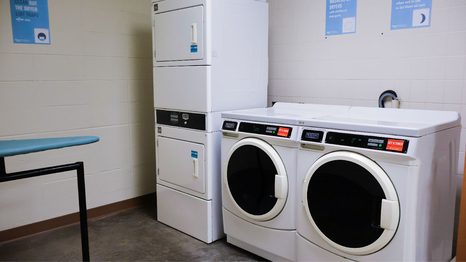 washers and dryers