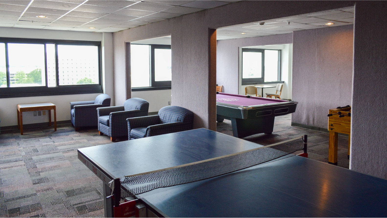 game tables and seating