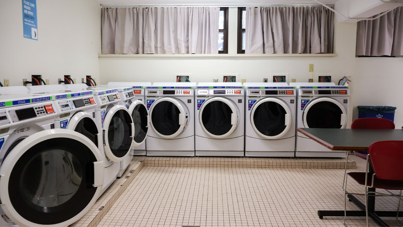 washers and dryers